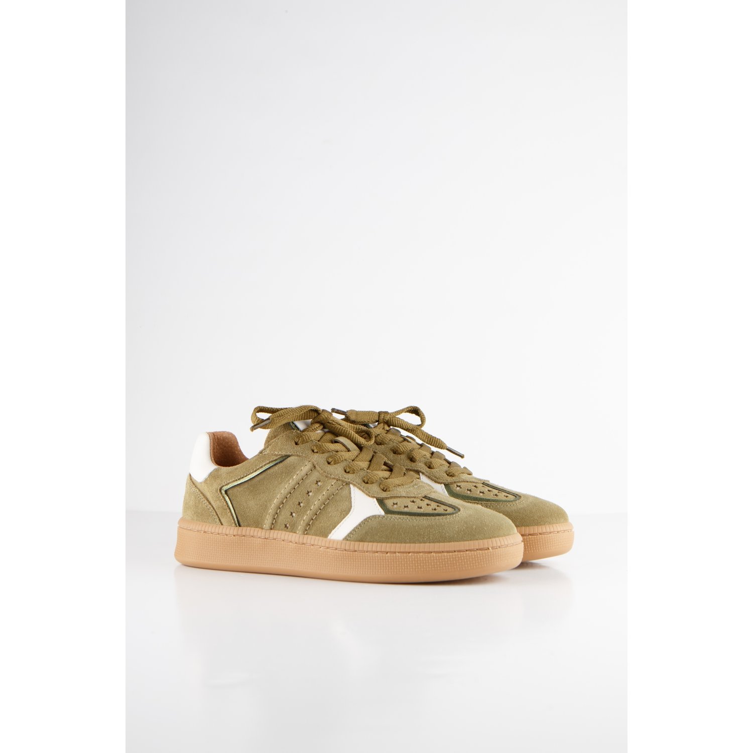 DWRS Maribel Sneakers Olive Off White - Afbeelding 5