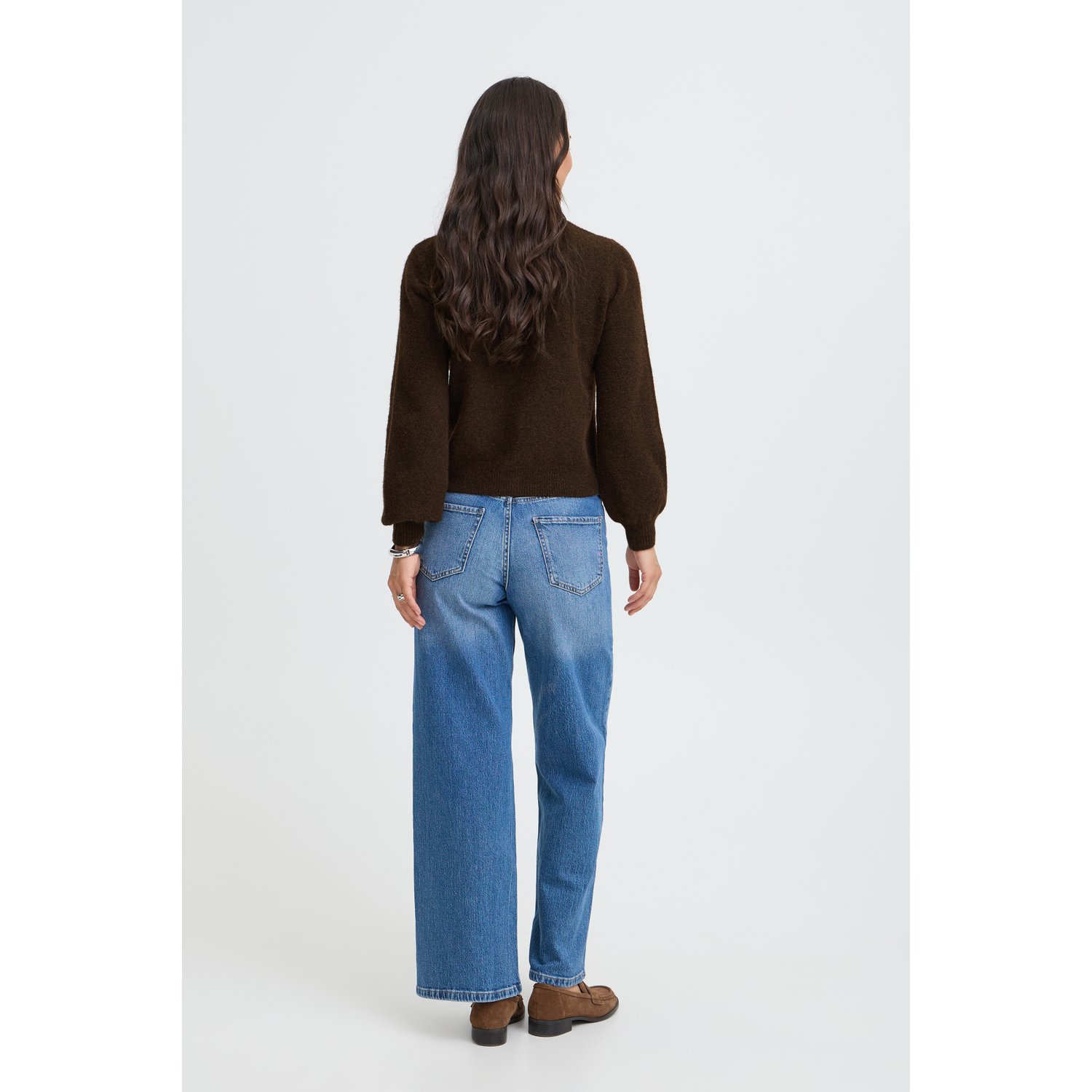B.young BYOmea Deco Cardigan 2 Java Melange - Afbeelding 2