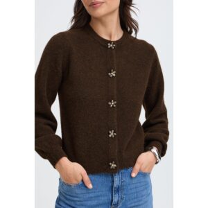 B.young BYOmea Deco Cardigan 2 Java Melange