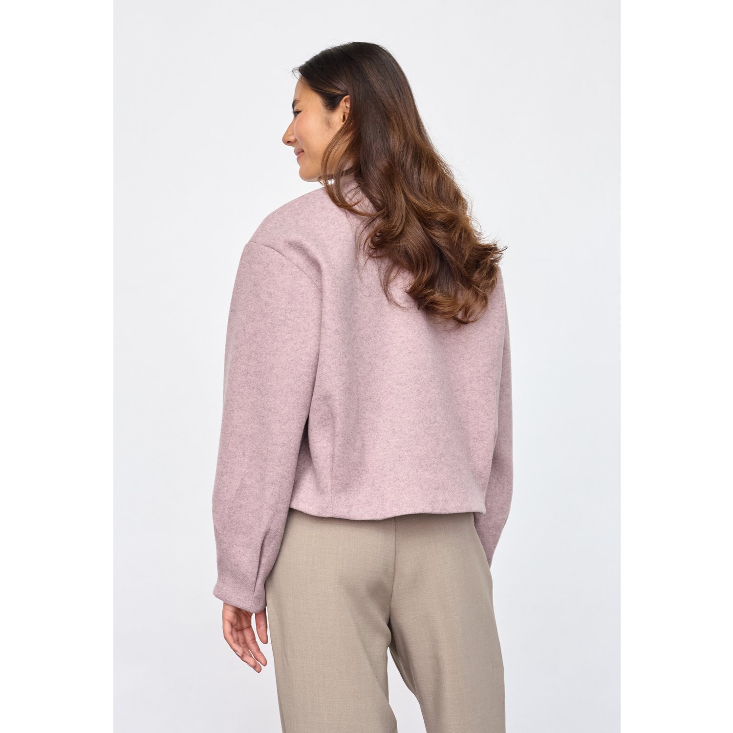 Sisters Point Gali Jacket Bomberjasje Rose Melange - Afbeelding 3