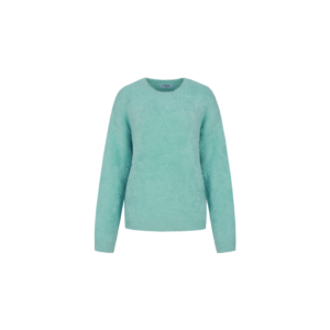 Fluresk Islene Knit Sweater Blue Surf
