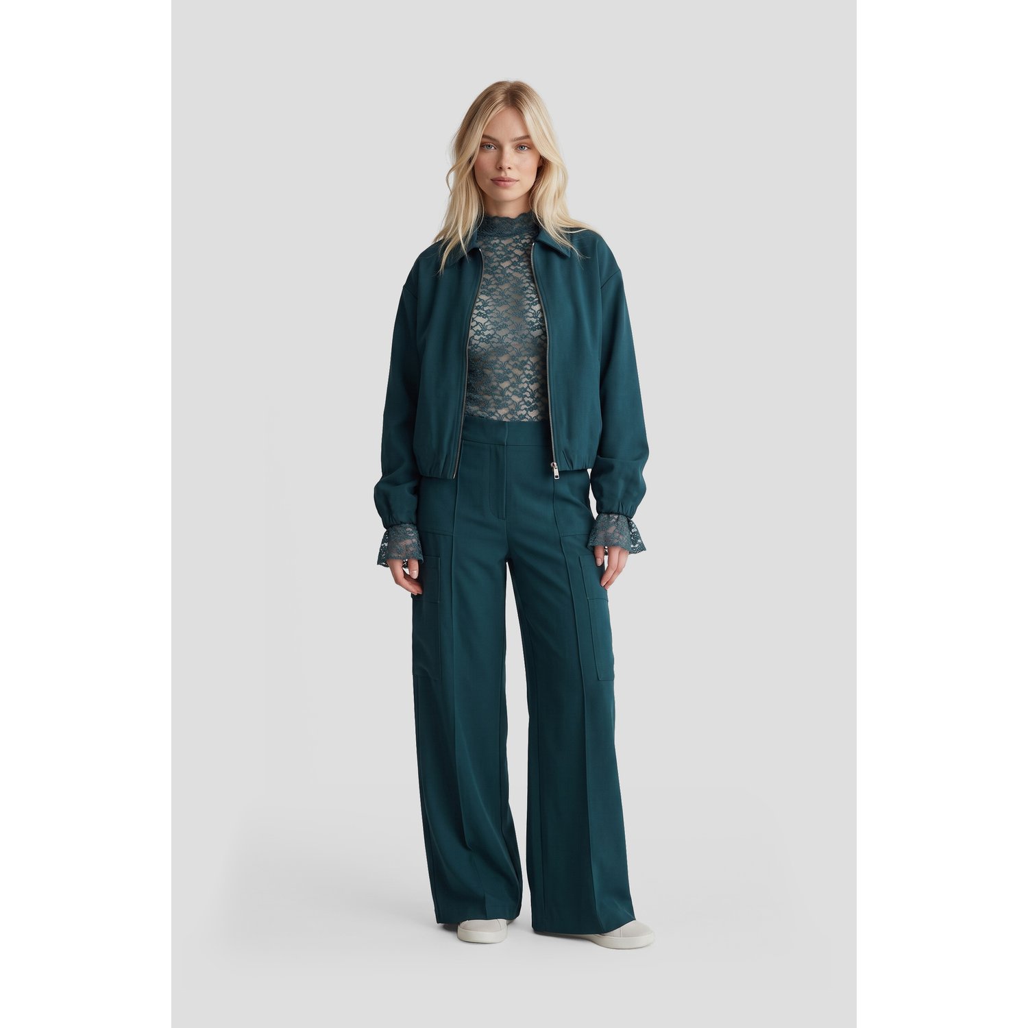 Fluresk Lovi Jacket Azure Green - Afbeelding 3