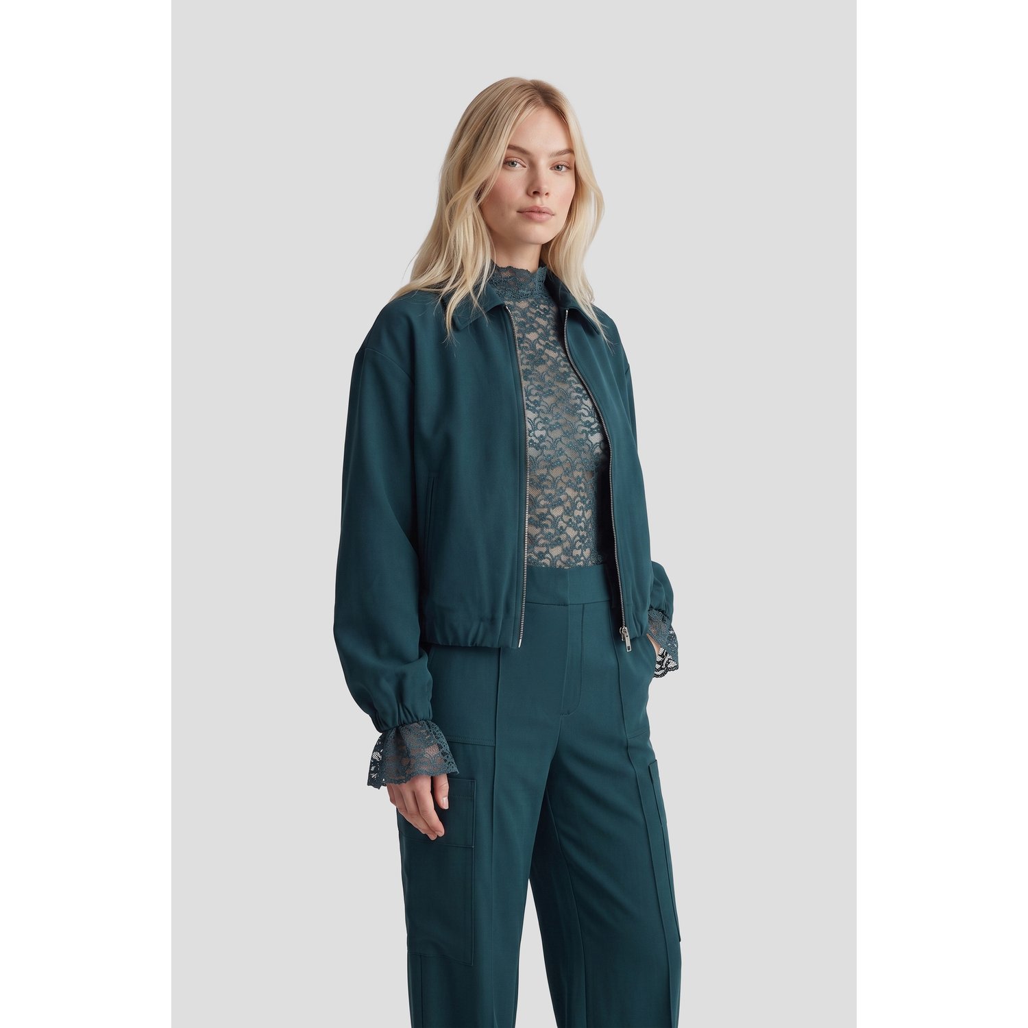 Fluresk Lovi Jacket Azure Green