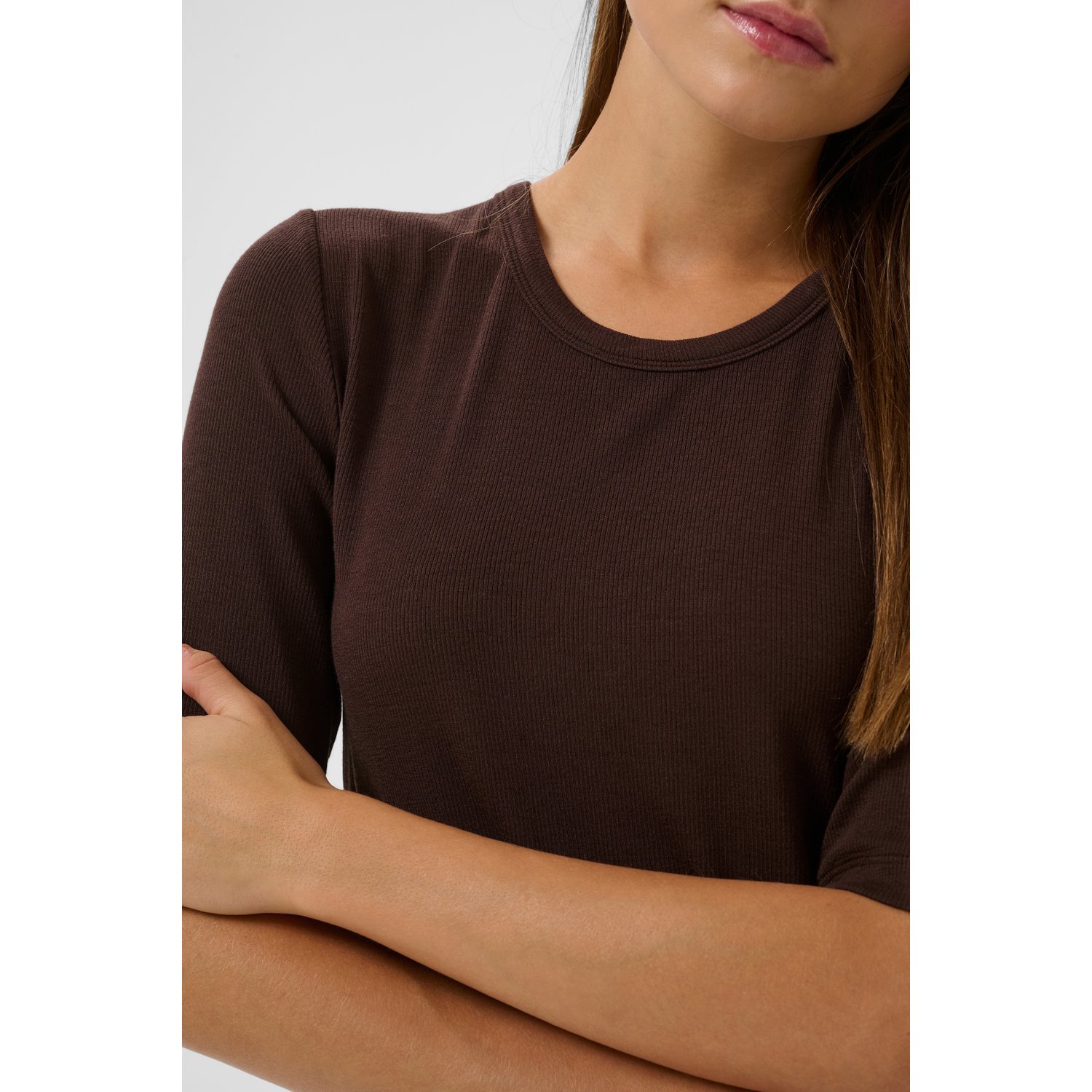 Culture CUJuliet T-Shirt Coffee Bean - Afbeelding 3