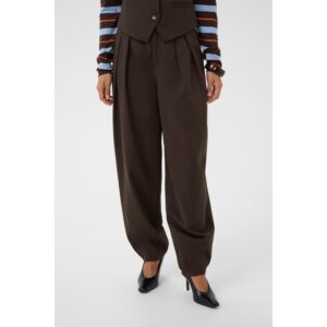 Culture CUBelsie Barrel Pants Coffee Bean