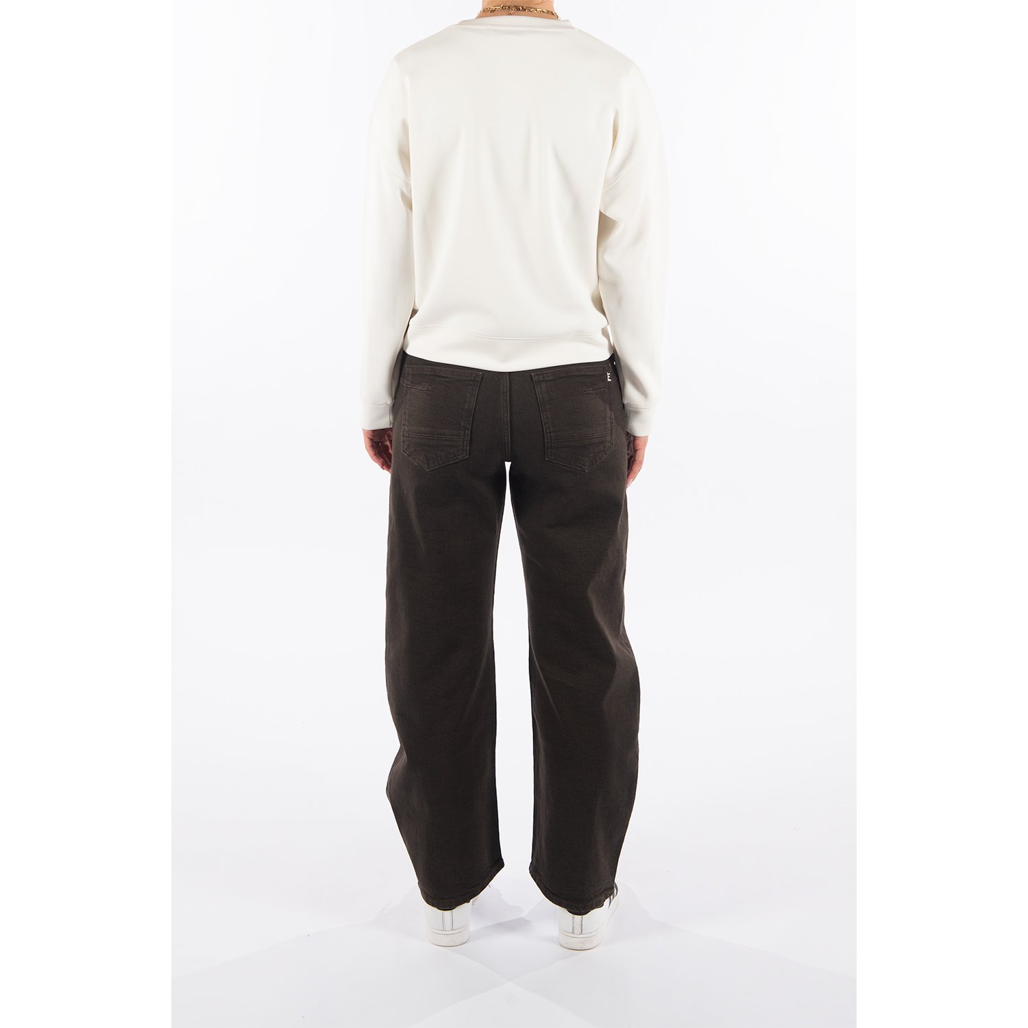 Etiquett Smarty Barrel Jeans Reboot Bruin - Afbeelding 3