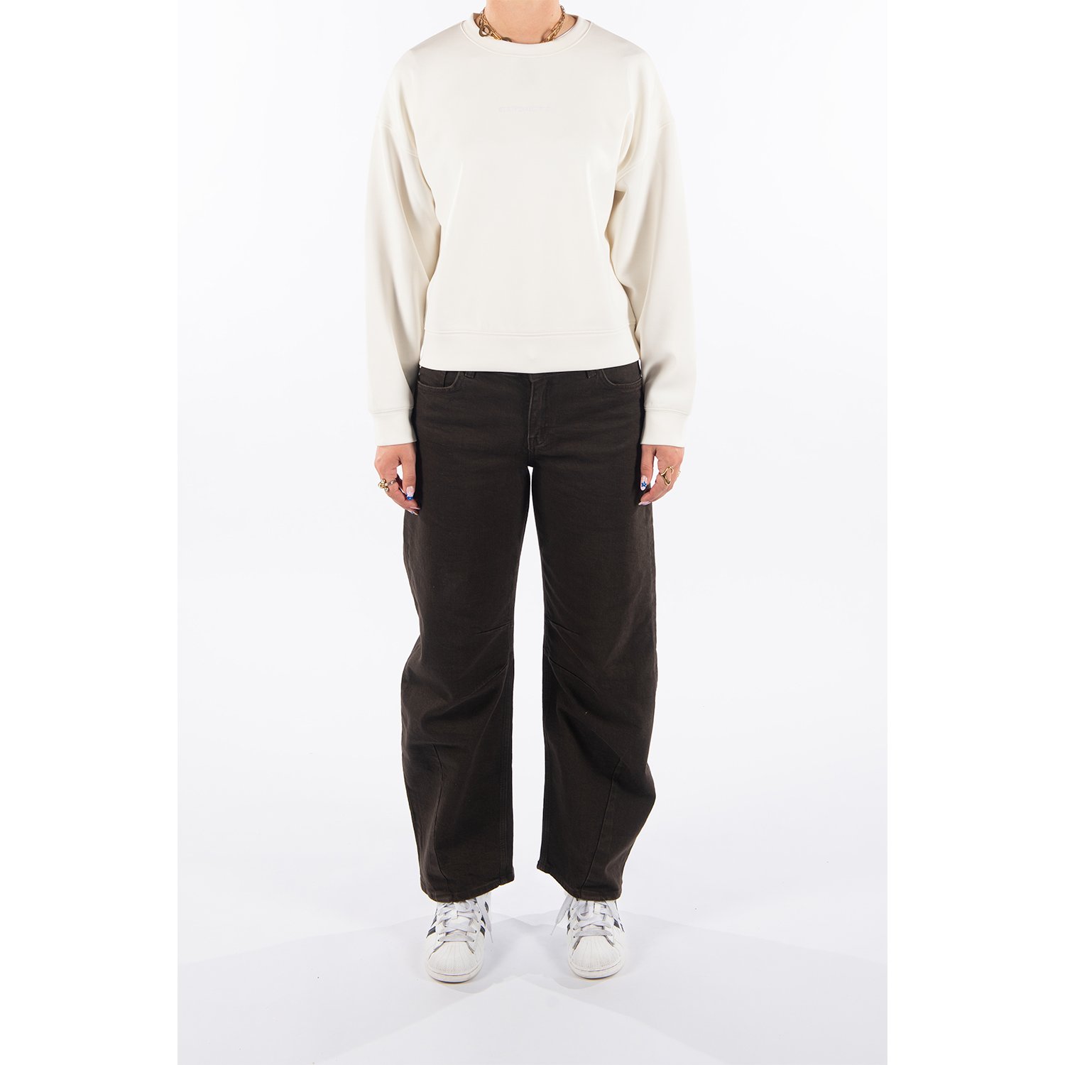 Etiquett Smarty Barrel Jeans Reboot Bruin - Afbeelding 2