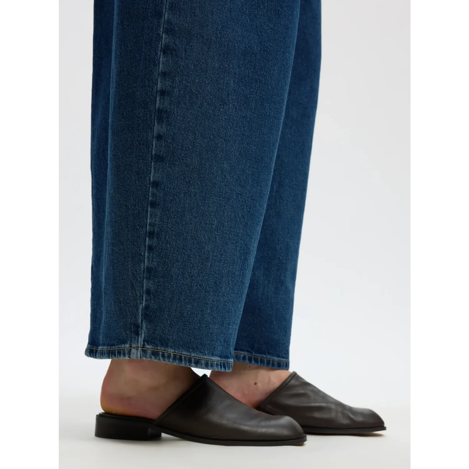 Selected SLWBarrel Loose Nanet Mid Blue HW Jeans - Afbeelding 2