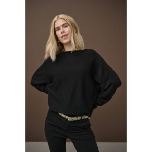 Culture CUAnnemarie Batwing Trui Zwart