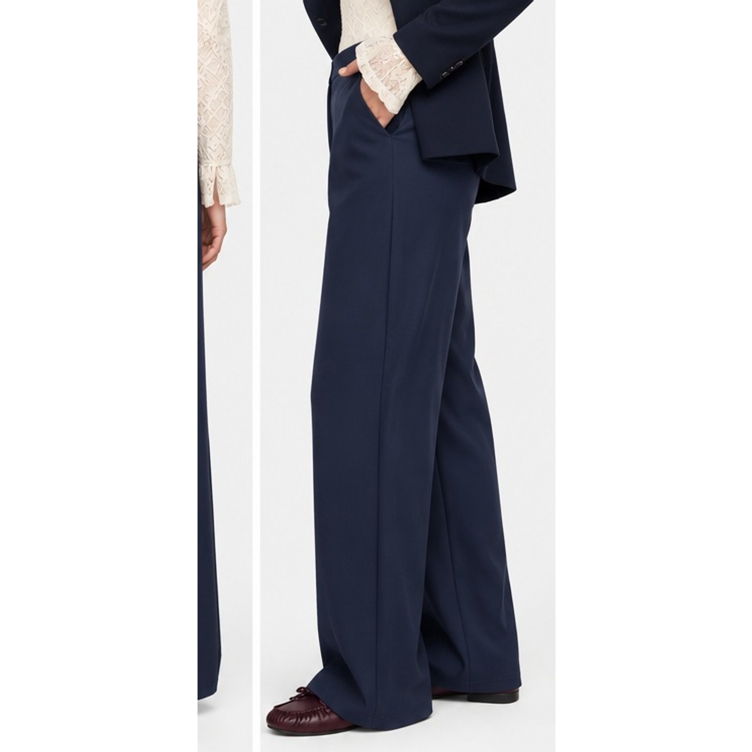 Fluresk Jule Pants Navy Blue - Afbeelding 3