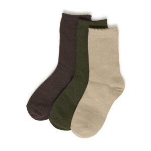 B.young BYVilaine Sock Box 3-Pack Java Olive Humus
