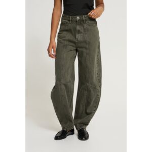 ICHI IHPella Barrel Jeans Forest Night