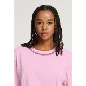ICHI IHPetro SS5 T-Shirt Cameo Pink