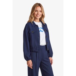 Fluresk Arlene Jacket Navy Blue