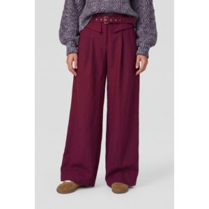 Fluresk Zumra Pants Beaujolais Red