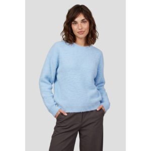 Fluresk Islene Knit Sweater Cloud Blue