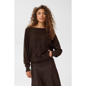 Culture CUFay Batwing Jumper Coffee Bean