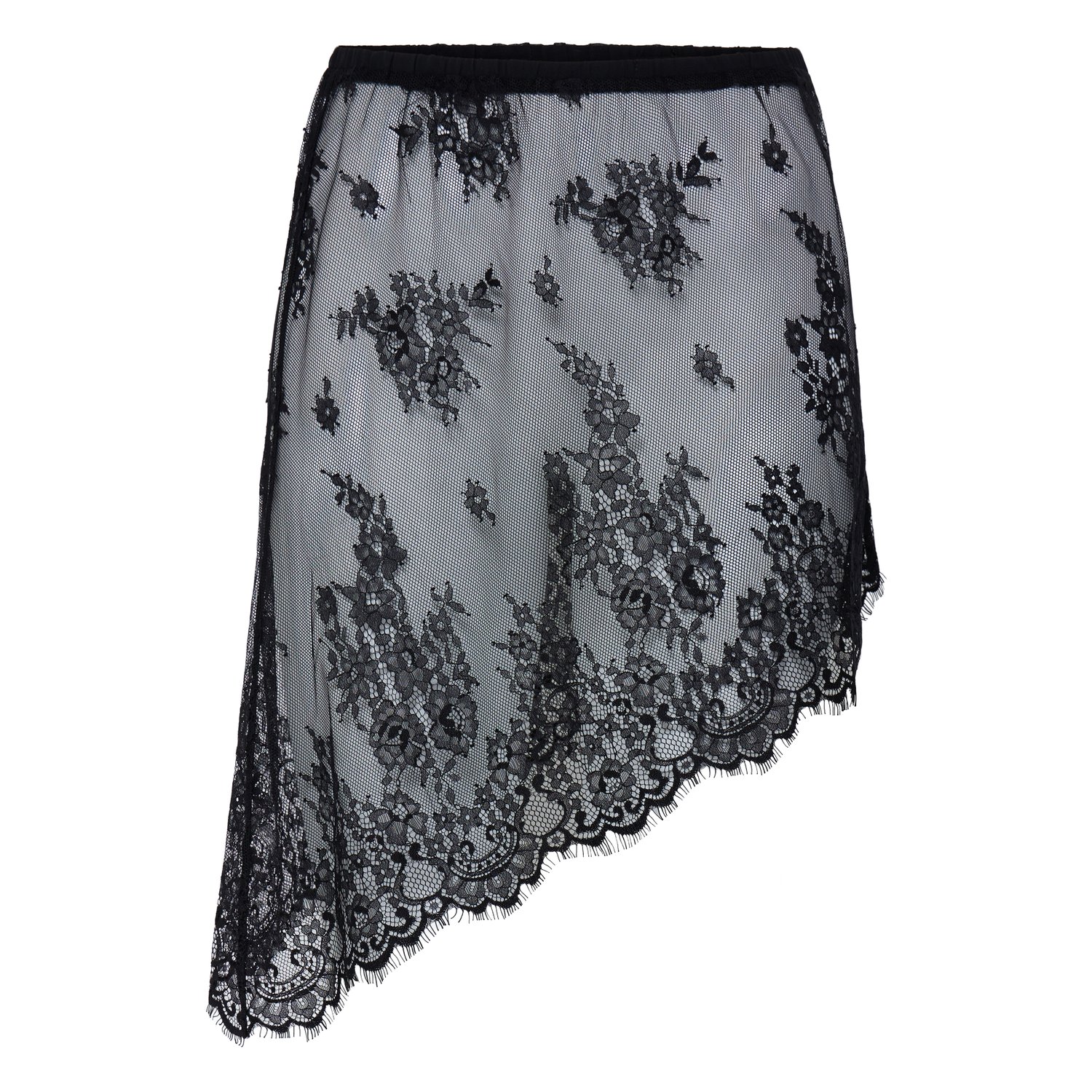 Pulz PZFenja Lace Skirt Black Beauty - Afbeelding 3