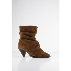 DWRS Label Levy Enkellaarsje Dark Brown